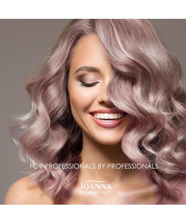 Joanna Professional Pink Gray Color Toner with Microprotein - 500g Permanent Hair Coloring for Curly Gloss & Warm Pink Tones - International Shipping Available - Buy Online on GoSupps.com