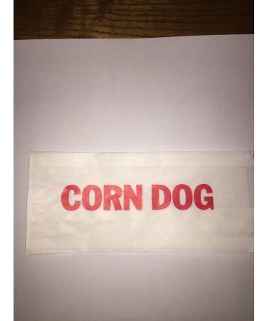 Corn Dog Paper Bags Set of 100 Corn Dog Paper Bags Set of 100 Corn Dog Paper Bags Set of 100 Corn Dog Paper Bags Set of
