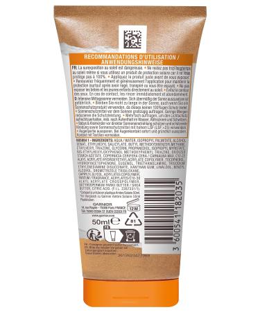 Garnier Ambre Solaire Sunscreen SPF 30 - Moisturising Sun Protection Milk (50 ml Pack of 5) - International Shipping Available - Buy Online on GoSupps.com