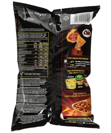 Buy Chio Tortilla Chips Hot Chili - Pack of 10 (10 x 125g) | International Shipping Available - Buy Online on GoSupps.com