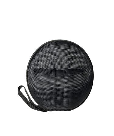 BANZ Baby Earmuffs CASE - Protective Premium Hard EVA Case - Holds Baby Size Earmuffs and Bluetooth Baby Headphones  Protect Children Hearing Earmuffs  Travel Case - Onyx Black