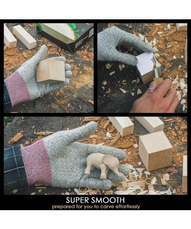 BeaverCraft 18pcs Basswood Carving Blocks - Whittling Wood Kit for Wood Carving and Whittling Set - Buy Online on GoSupps.com