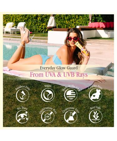 PoolBar SPF 30 Hydrating Mineral Body Sunscreen Cream for Women and Men Skin Care - Coconut Vanilla Scent Sun Care Vegan and Water Resistant Broad Spectrum Sunscreen 140 ml (4.7 Fl. Oz) - Buy Online on GoSupps.com