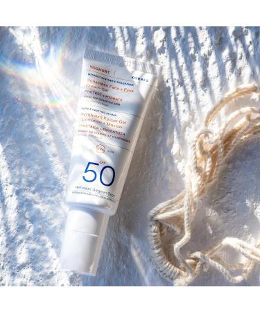 KORRES YOGHURT Sun Cream Gel SPF 50 - Fast-Absorbing Face Protection OMC & Octocrylene Free 40ml - Buy Online on GoSupps.com