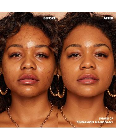 NYX Professional Makeup Cr me Teint e Bare With Me BB Cr me Extraits de Concombres et Aloe Vera Hydratants Inspir e des Soins de la Peau Couvrance L g re Teinte : Cinnamon Mahogany - Buy Online on GoSupps.com
