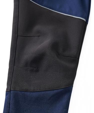DANFGEA Kids Snow Ski Pants - Waterproof, Windproof Fleece Lined Snowboard Pants for Boys and Girls - Navy Blue, Size 12Y - Buy Online on GoSupps.com