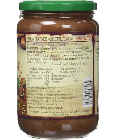 Jean Herv Crunchy Chocolate Spread 750 G - Organic - Buy Online on GoSupps.com