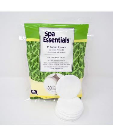 Buy Graham Spa Essentials Cotton Rounds - 3 Inch | Premium Cotton Pads for Skincare | International Shipping Available - Buy Online on GoSupps.com