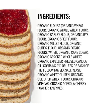 Daves Killer Bread Organic White Bread 24 oz - Premium Quality Loaf - Buy Online on GoSupps.com