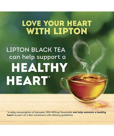 Lipton Black Tea Bags 2x200 Count (31.9 oz) - Supports a Healthy Heart - Hot or Iced Tea - Buy Online on GoSupps.com