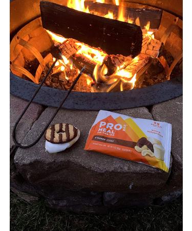 PROBAR Meal Bar S'Mores - Non-GMO, Gluten-Free, Plant-Based Whole Food Ingredients - Natural Energy - 12 Count Pack - Buy Online on GoSupps.com