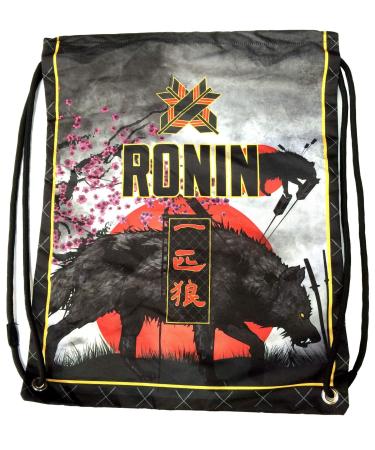 Gi Bag - Perfect to Store Judo, Taekwondo, BJJ or Karate Uniforms Capacity Gi Bag - Lone Wolf Design by Ronin