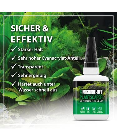 Microbe-Lift PlantCaper 50g - Premium Aquascaping Adhesive for Fast Plant Moss & Root Attachment in Freshwater Aquariums - Buy Online on GoSupps.com