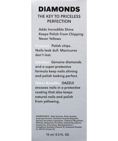 JESSICA Diamonds Dazzle Glistening Nail Polish Top Coat 14.8 ml - Buy Online on GoSupps.com