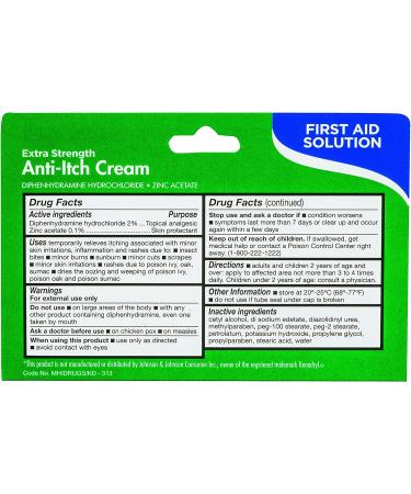 Thera Care Extra Strength Anti-Itch Cream for Outdoor Itch Relief - 1.5 oz - Buy Online on GoSupps.com