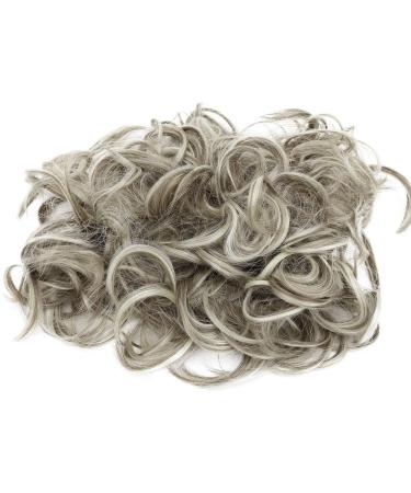 CAISHA XXL Hairpiece Scrunchy Updo Voluminous Curly Messy Bun Dirty Blonde Mix #18TH613A HW38 - Buy Online on GoSupps.com