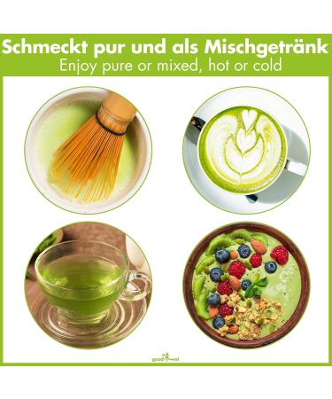 Organic Matcha Starter Set - 30g Japan Organic Matcha with Whisk & Spoon | Premium Quality & Free International Shipping - Buy Online on GoSupps.com