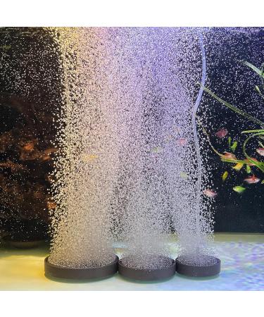 Buy Boxtech Aquarium Air Stone Set - 130mm Diffuser for Enhanced Oxygenation | Sand Plate & Aerator Stone for Fish Tanks - Buy Online on GoSupps.com