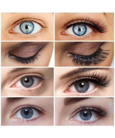 Kurtzy Individual Eyelashes Set (4 pcs) - 8 10 12 14mm Premium Eyelash Extensions for Natural & Dramatic Volume - International Shipping Available - Buy Online on GoSupps.com