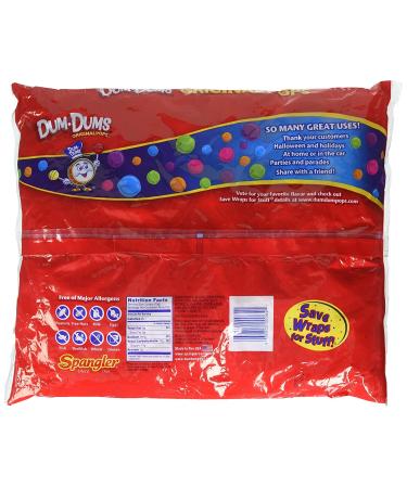 Dum Dum Pops 180 ct bag - assorted flavors 180 Count (Pack of 1) - Buy Online on GoSupps.com