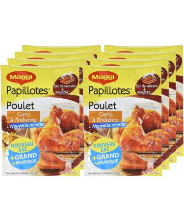Maggi Papillotes Poulet au Curry l'Indienne (1 Sachet) - 30g - Buy Online on GoSupps.com