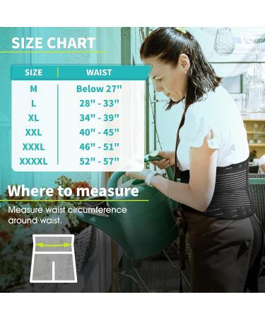 Vital Salveo Adjustable Lower Back Support Brace | Relieve Back Pain Scoliosis & Sciatica | International Shipping Available - Buy Online on GoSupps.com