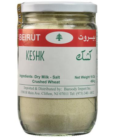 Baroody Lebanon KESHK, 16 oz 1 Pound (Pack of 1)