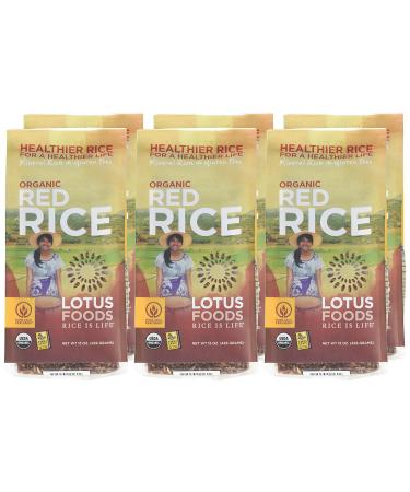 Lotus Foods Organic Red Rice - Gourmet 0.94 lb (Pack of 6) | Healthy & Nutritious - Buy Online on GoSupps.com