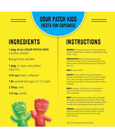 Sour Patch Soft and Chewy Kids Candy 816g - Sweet & Sour Treat for Kids | International Shipping Available - Buy Online on GoSupps.com
