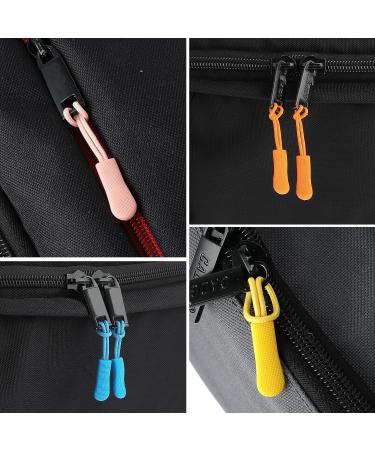 Comnico 56-Piece Zipper Puller Set - 28 Colors Nylon Replacement Zippers for Luggage Backpacks Handbags & More - Buy Online on GoSupps.com