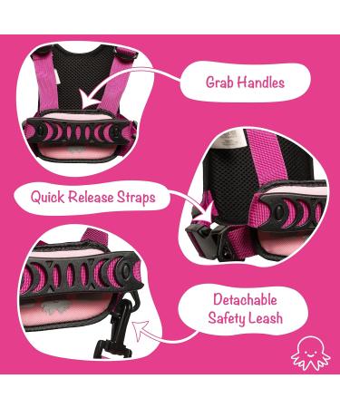 Hobbledehoo Active Child Harness for Everyday Safety and SEN Autism Awareness - Pink (Ages 1-7) - Buy Online on GoSupps.com