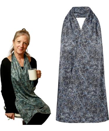 Dignified Adult Bib Scarf - Washable & Reusable Clothing Protector for Eating Zelda - Buy Online on GoSupps.com