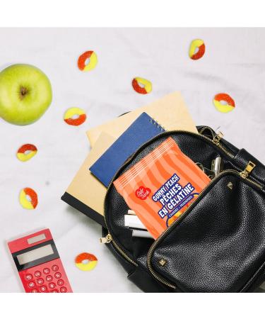 Gummy Candy Bag - Gummy Peach Rings Bulk Candy | Smart Choice from Lady Sarah Variety Sweets - Canada's Top Gummies Candy - 2.4 Kg (20 Candy Bags x 120g) Gummy Peach Rings (20 Candy Bags x 120g) - Buy Online on GoSupps.com