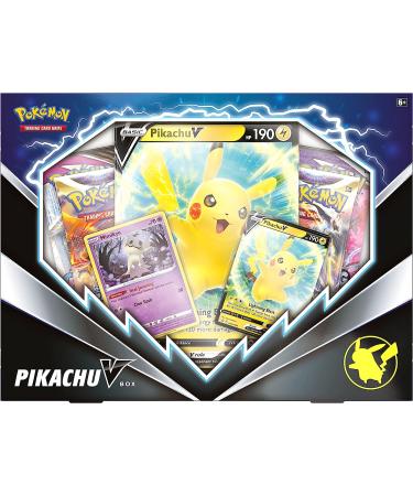 Pokemon TCG Pikachu V Box - Premium Trading Card Game Set - Buy Online on GoSupps.com
