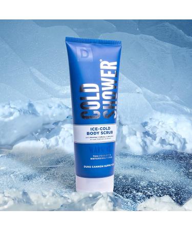 Duke Cannon Cold Shower Body Scrub 8oz (2 Pack) for Men - Exfoliating, Alcohol-Free, Paraben-Free - Buy Online on GoSupps.com