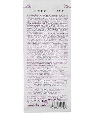 Bolero Classic Passion Fruit - No Deposit 12 Pieces (108g Pack) - Premium International Shipping - Buy Online on GoSupps.com