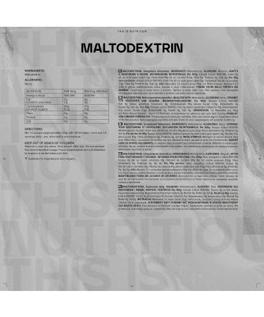 Bulk Maltodextrin Powder 2.5 kg Packaging May Vary 2.5kg - Buy Online on GoSupps.com