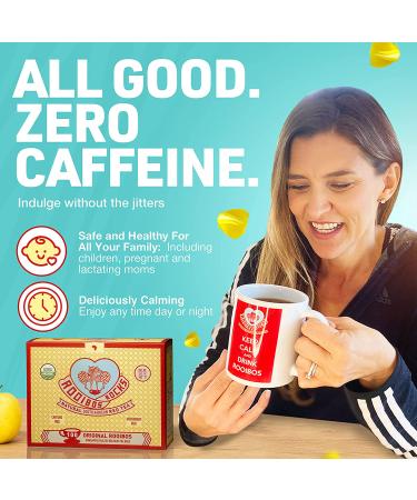 Rooibos Rocks Premium Organic Caffeine-Free Tea | 100 Tagless Teabags - Buy Online on GoSupps.com