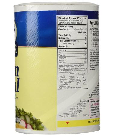 Quaker Yellow Corn Meal 24 oz x 2 - 1.5 lb Pack of 2 | Authentic Grain for Cooking & Baking - Buy Online on GoSupps.com