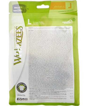 Whimzees Toothbrush & Rice Bones Bundle - Natural Grain-Free Dental Care for Large Dogs (30 Pieces) - Gluten-Free Chewing Snacks - Buy Online on GoSupps.com