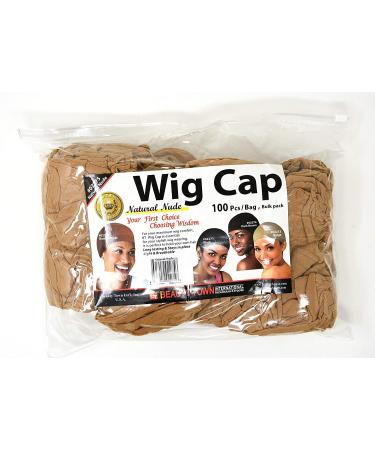 Beauty Town Wig Cap 100pcs Bulk Bag - Natural Nude | Shop Now - Buy Online on GoSupps.com