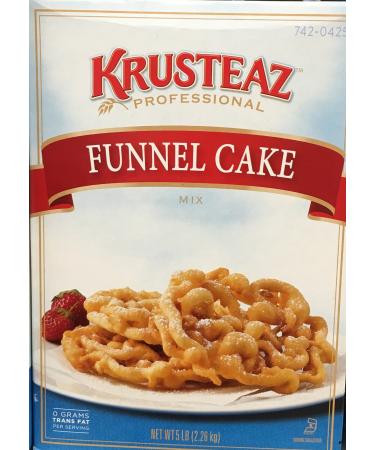 5 Pounds Krusteaz Funnel Cake Mix (Pack of 1) 80.0 Ounce (Pack of 1)