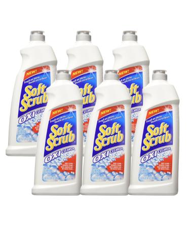 Soft Scrub Oxi Cleanser 24 Ounce (Pack of 6)