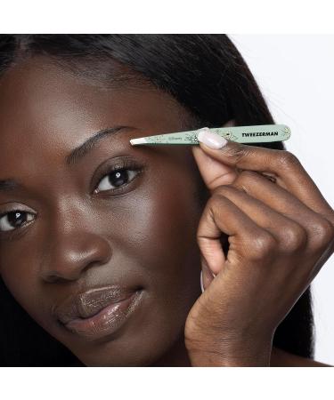 Tweezerman Tiana Slant Tweezer - Eyebrow Tweezers for Women and Men - Buy Online on GoSupps.com