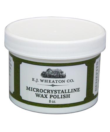 Microcrystalline Wax Polish Preserves and Protects Metal Leather and Wood Surfaces Made in USA (8 oz.)