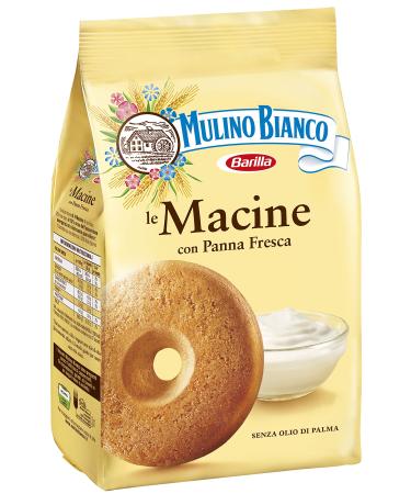6x Mulino Bianco biscuits Macine 350g Italy biscuits cookies cake brioche coffee cream 350 g (1 pack)