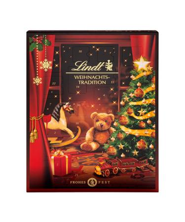 Lindt chocolate Christmas tradition Advent calendar 2023 |253 G |24 different chocolates and surprisesFor the Christmas season | Gift chocolate 253 g (1 Pack) - Buy Online on GoSupps.com