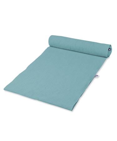 Julius Z llner protective cover LOOP JACOB for changing mats 75x85 cm Made in Germany waffle piqu Greenery