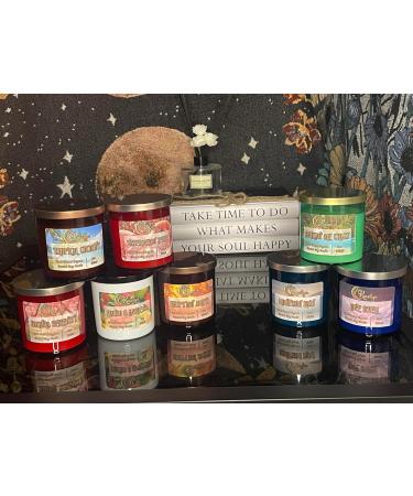 Sakura Serenity Hand-Pour Scented Candle - 8oz | 50-60+ Hour Burn | Aromatherapy for Calm & Peace | Red & Pink - International Shipping Available - Buy Online on GoSupps.com