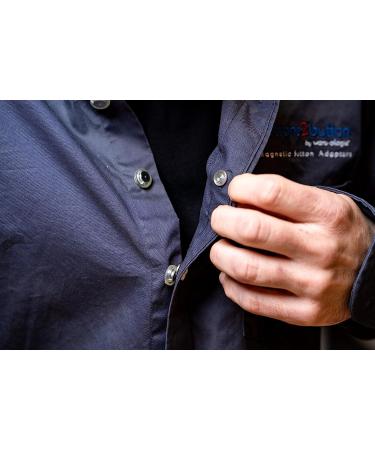 Buttons 2 Button Magnetic Adaptor Set | No-Sew Dressing Aid for Limited Dexterity & Disabilities - Seniors, Arthritis, Parkinson's, Stroke | Independence Helper - Buy Online on GoSupps.com